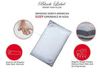 Black Label Orthopedic Memory Foam Pillow for Sleeping